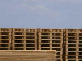 pallets  de madera de pino castellano - Pallets Sanguino - Valladolid