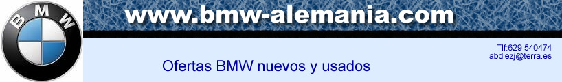 Oferta coches  bmw alemania 